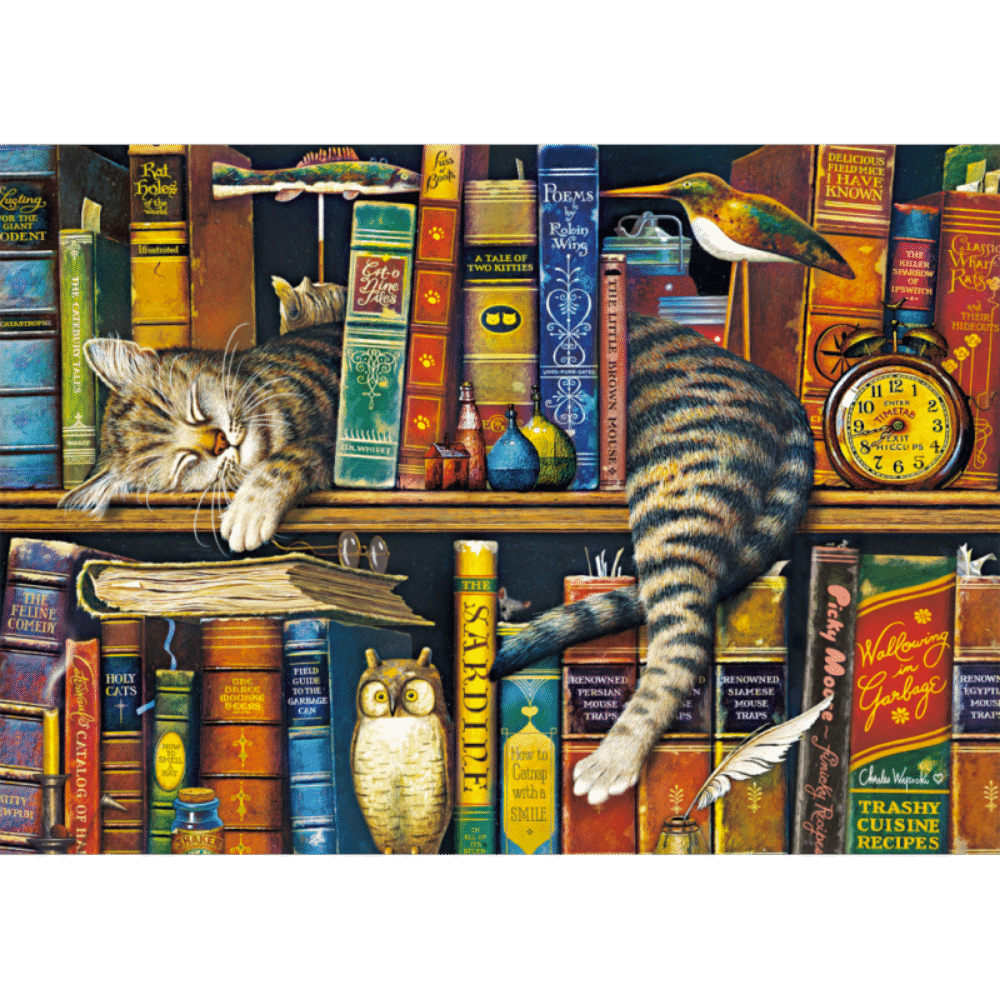 Charles Wysocki Frederick the Literate 1000 Pieces The Puzzle Academy