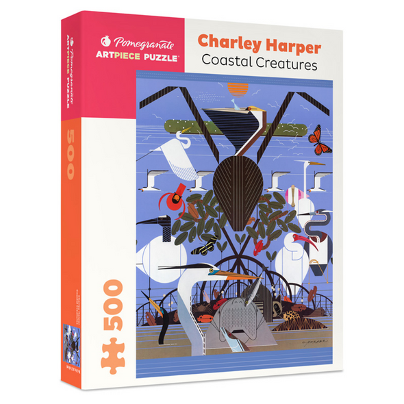 Charley Harper: Coastal Creatures (500 Pieces)