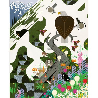 Charley Harper: The Alpine Northwest (1000 Pieces)