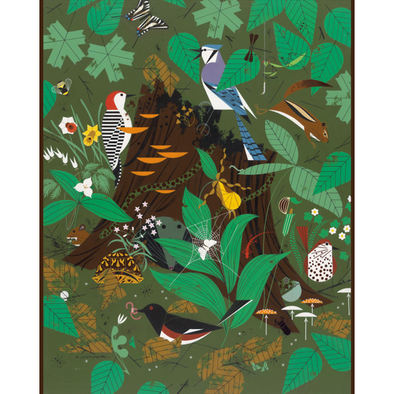 Charley Harper: Woodland Wonders (1000 Pieces)