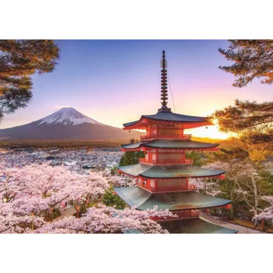 Cherry Blossom View, Mount Fuji (1000 Pieces)