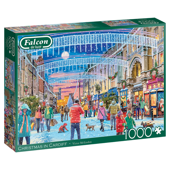 Christmas in Cardiff (1000 Pieces)
