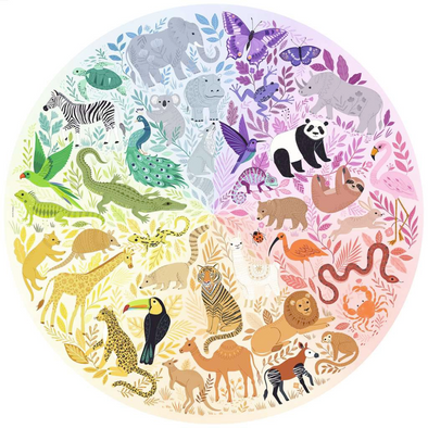 Circle of Colours: Animals (500 Pieces)