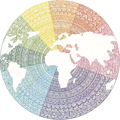Circle of Colours: Mandala