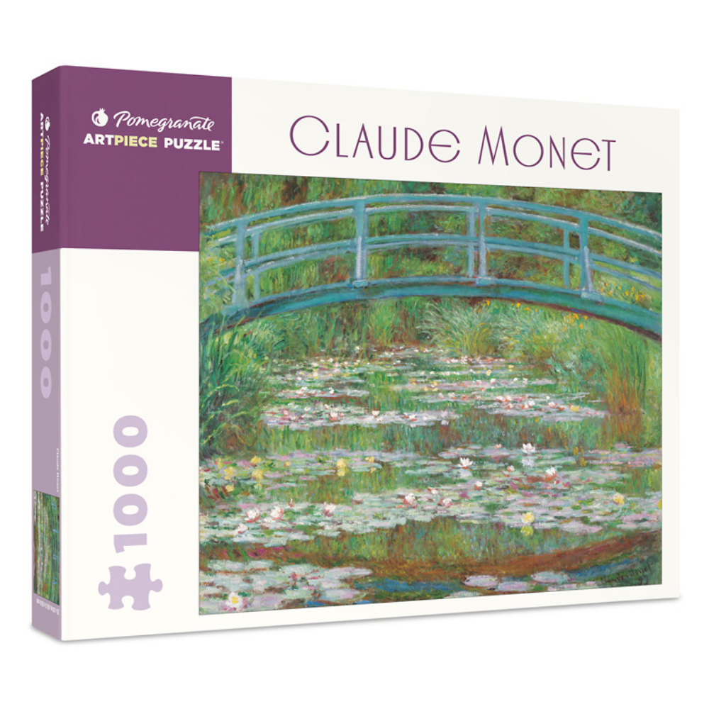 Claude Monet: The Japanese Footbridge (Detail)