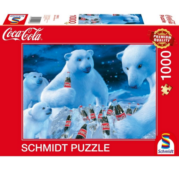 Coca Cola: Polar Bears (1000 Pieces)