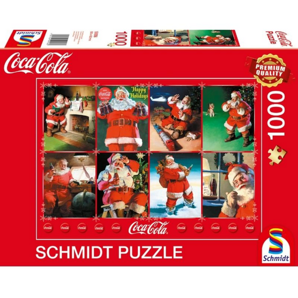 Coca Cola: Santa Claus Happy Holidays (1000 Pieces)