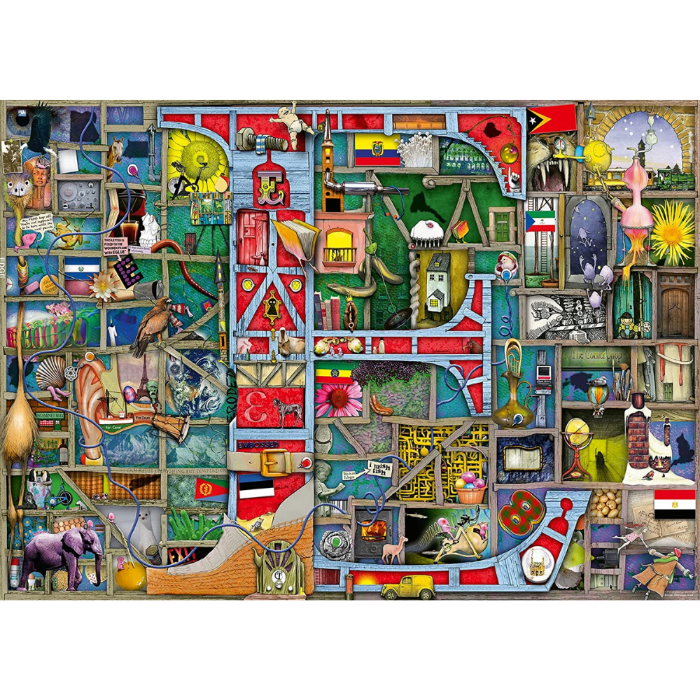 Colin Thompson: Awesome Alphabet "E"