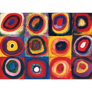 Wassily Kandinsky: Colour Study of Squares