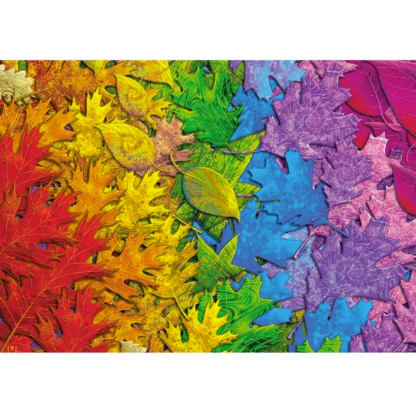 Colourful Leaves (1500 Pieces)