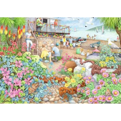 Cosy Café No.1: Beach Garden Café (1000 Pieces)