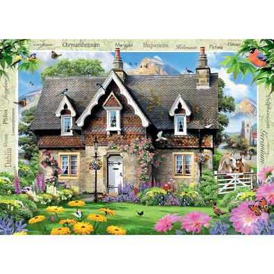 Country Cottage No.15: Hillside Cottage (1000 Pieces)