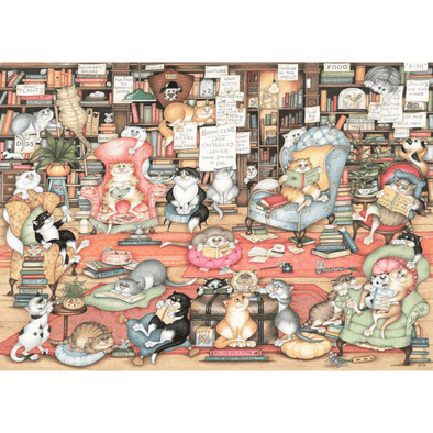 Crazy Cats - Bingley's Bookclub (1000 Pieces)