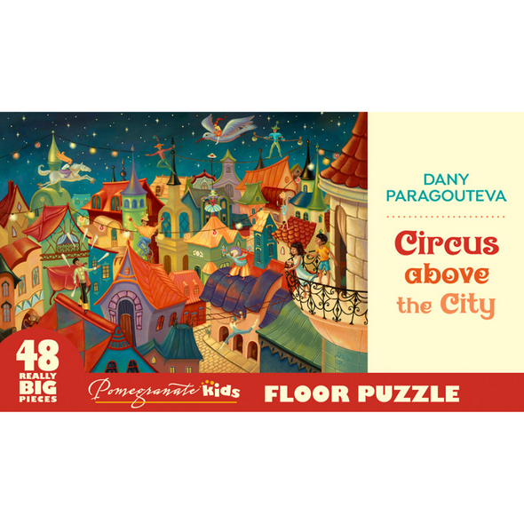 Dany Paragouteva: Circus above the City Floor Puzzle