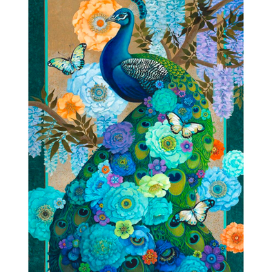 David Galchutt: Floral Peacock