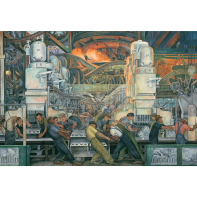 Diego Rivera: Detroit Industry (1000 Pieces)