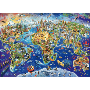 Discover the World (1000 Pieces)