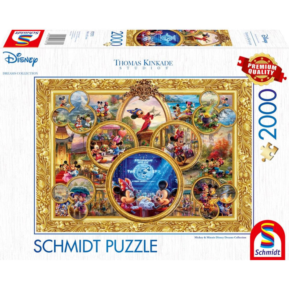Thomas Kinkade Disney Dreams Puzzle Series 8