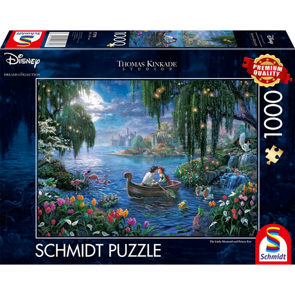Disney Dreams Collection: The Little Mermaid and Prince Eric (1000 Pieces)