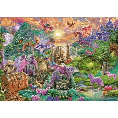Enchanted Dragon Land (1000 Pieces)