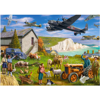 Flight over Dover (1000 Pieces)