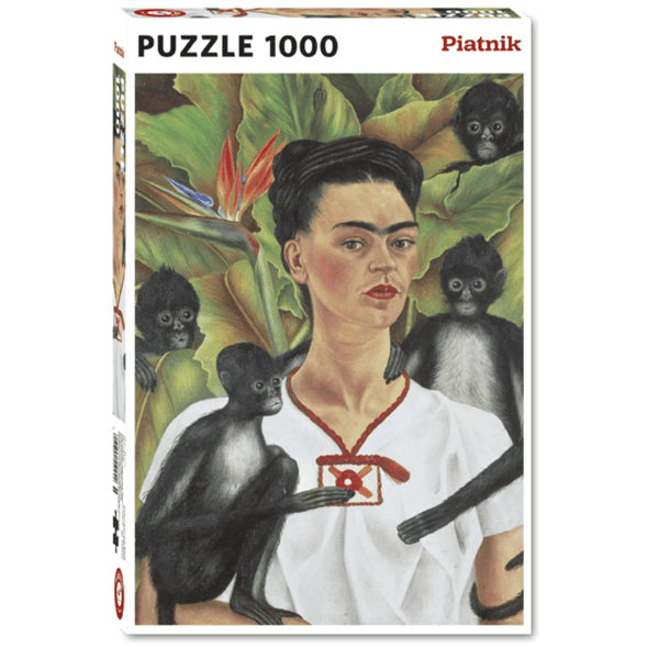 Frida Kahlo: Self-Portrait with Monkeys