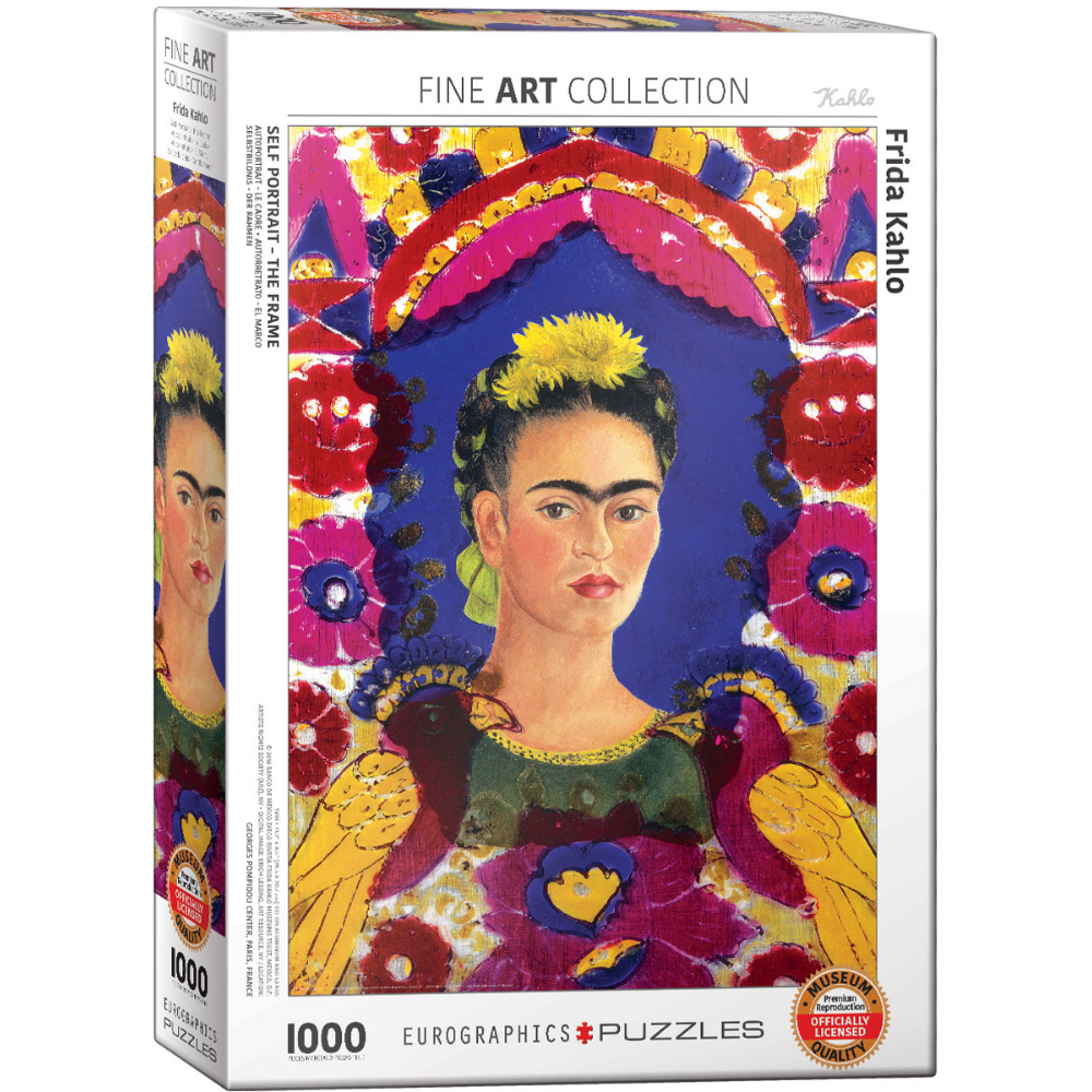 Frida Kahlo: Self-Portrait - The Frame (1000 Pieces)