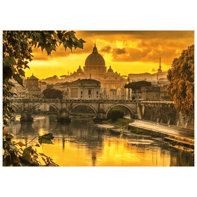 Golden Light over Rome (1000 Pieces)