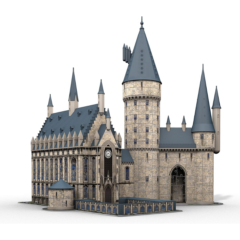 Wrebbit 3D - Harry Potter Hogwarts Great Hall 3D Jigsaw Puzzle - Factory  Sealed