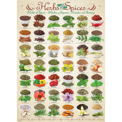 Herbs and Spices (1000 Pieces)