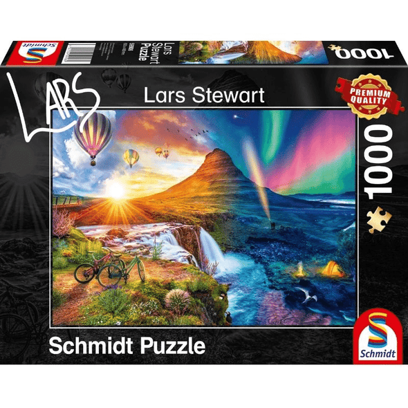 Lars Stewart: Island - Night & Day (1000 Pieces)