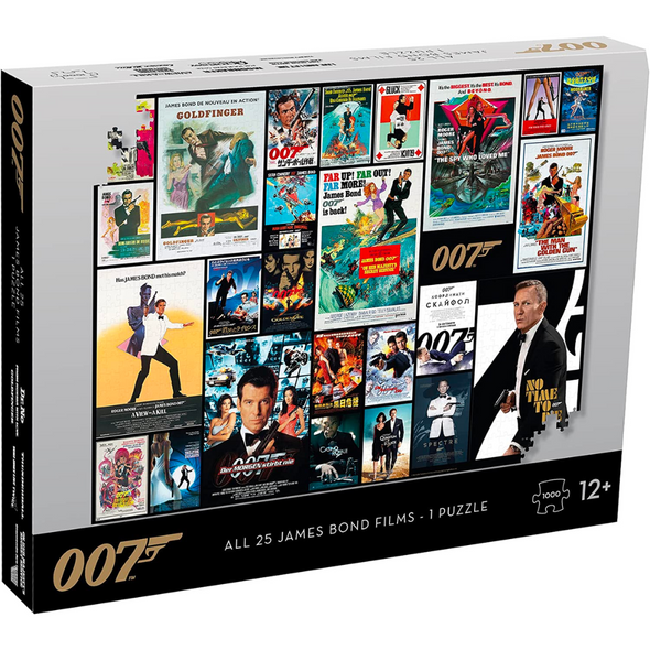 James Bond Movie Poster (1000 Pieces)