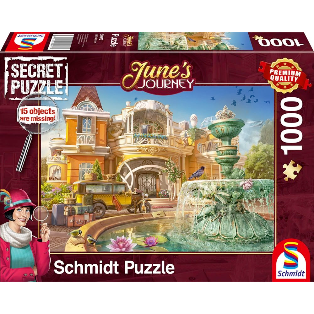 June's Journey: Orchid Estate (1000 Pieces) – The Puzzle Academy