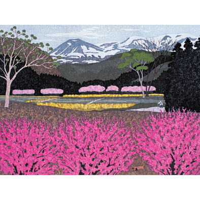 Kazuyuki Ohtsu: Flowers in Village (500 Pieces)