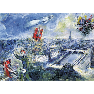 Marc Chagall: Le Bouquet de Paris
