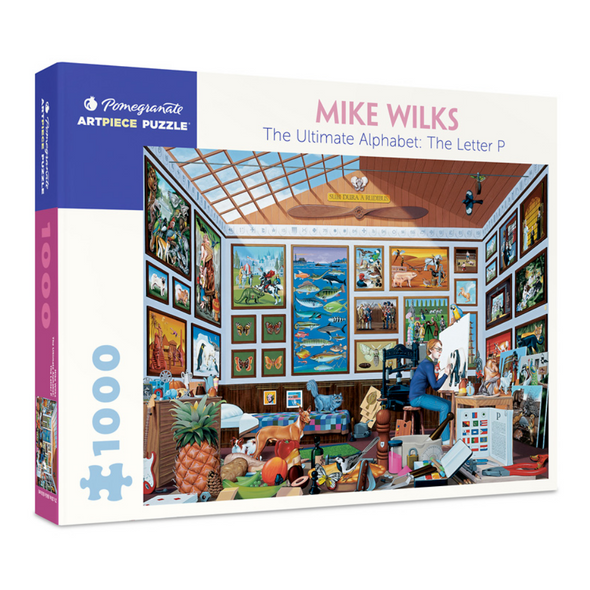Mike Wilks: The Ultimate Alphabet: The Letter P (1000 Pieces)