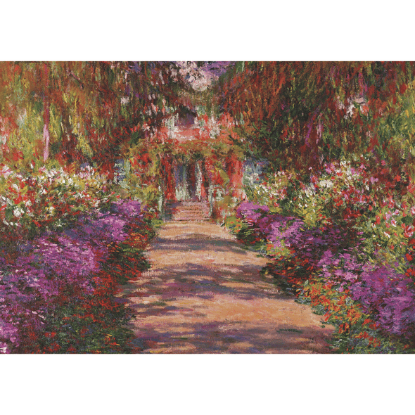 Claude Monet: Garden in Giverny