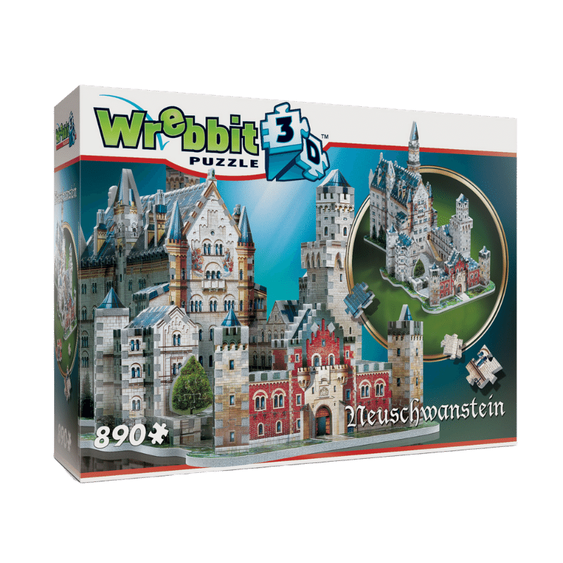 Neuschwanstein Castle (3D Puzzle) – The Puzzle Academy