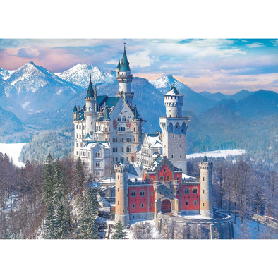 Neuschwanstein Castle in Winter (1000 Pieces)