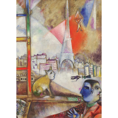 Marc Chagall: Paris through the Window
