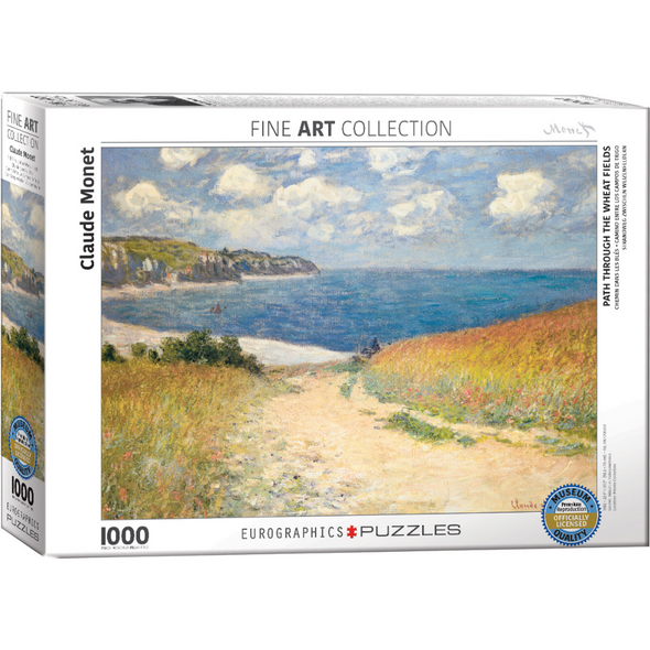 Claude Monet: Path through the Wheat Fields