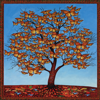 Paul Heussenstamm: Monarch Tree (300 Pieces)