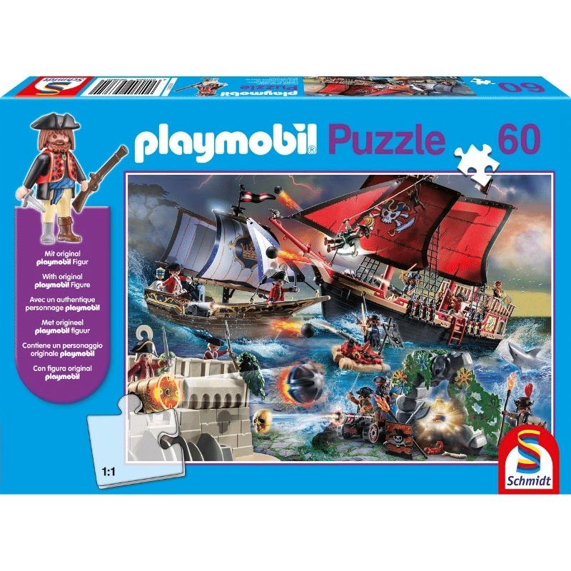 Playmobil: Pirates Paradise Puzzle and Play – The Puzzle Academy