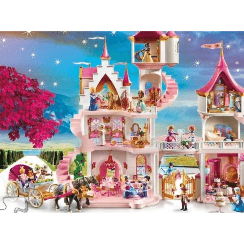 Playmobil Princess Castle Puzzle and Play 100 Pieces The Puzzle Academy