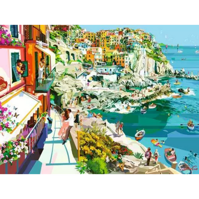 Romance in Cinque Terre (1500 Pieces)