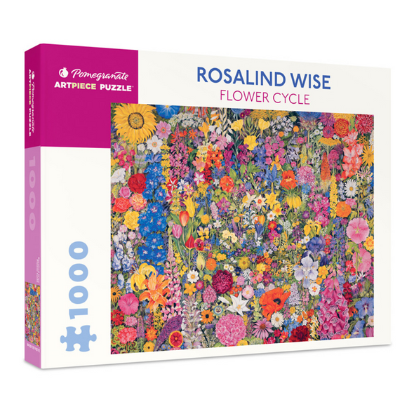 Rosalind Wise: Flower Cycle (1000 Pieces)