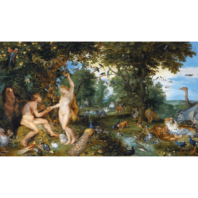 Rubens and Brueghel: The Garden of Eden with the Fall of Man