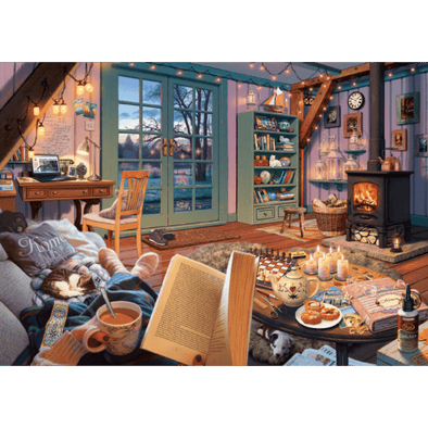 Secret Puzzle: At the Holiday Home (1000 Pieces)