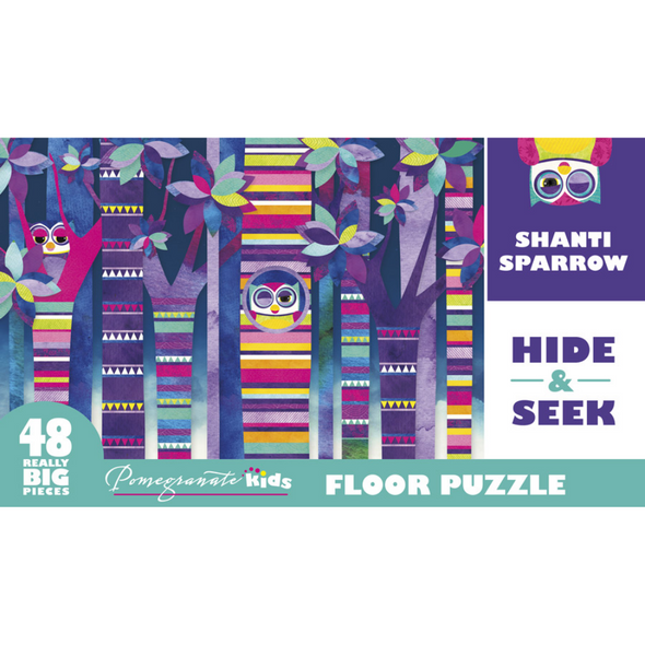 Shanti Sparrow: Hide & Seek Floor Puzzle