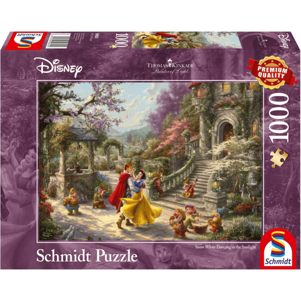 Thomas Kinkade: Snow White Dancing with the Prince (1000 Pieces)